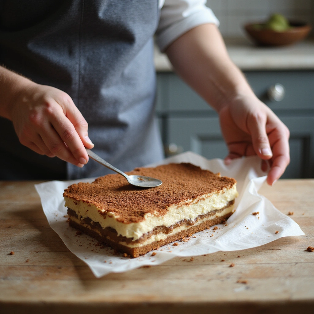 How to Make the Best Classic Tiramisu: A Layered Coffee Delight - Step 10: Chill the Tiramisu