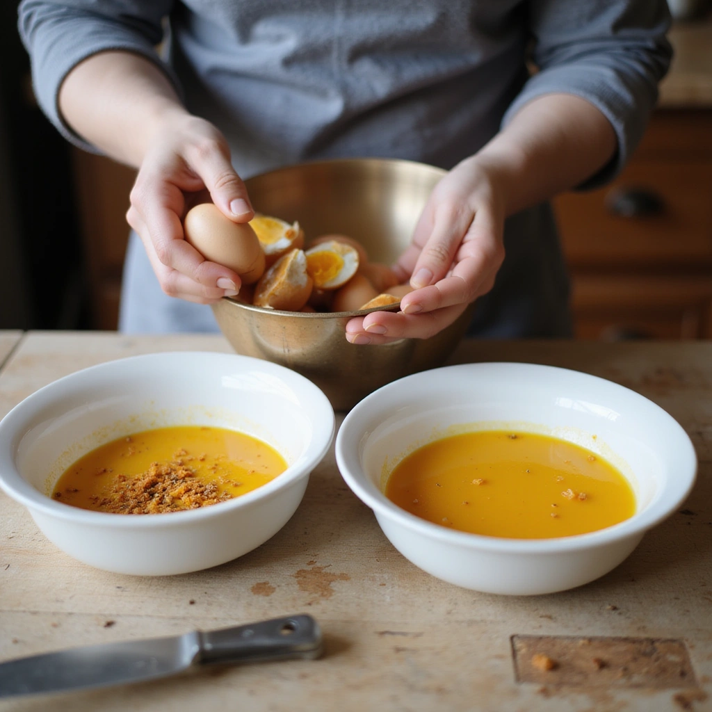 How to Make the Best Classic Tiramisu: A Layered Coffee Delight - Step 2: Separate the Eggs