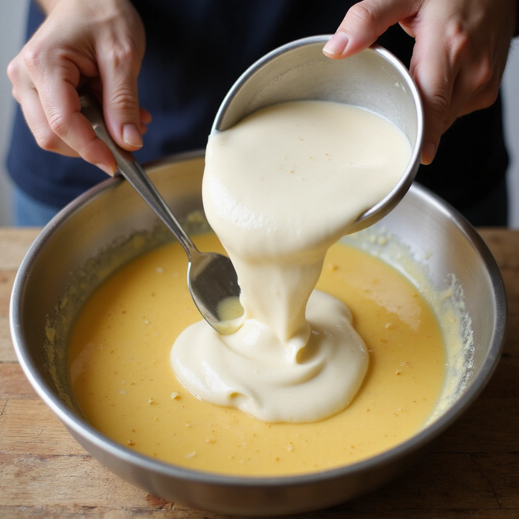 How to Make the Best Classic Tiramisu: A Layered Coffee Delight - Step 4: Add Mascarpone Cheese