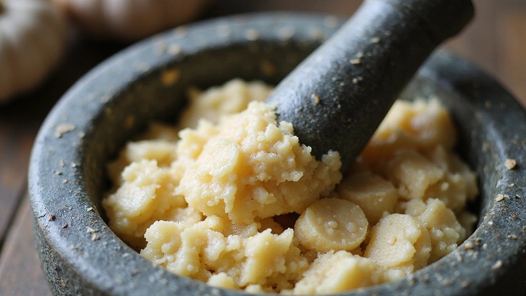 How to Make the Creamiest Homemade Aioli Sauce: A Step-by-Step Guide - Step 2: Crush the Garlic