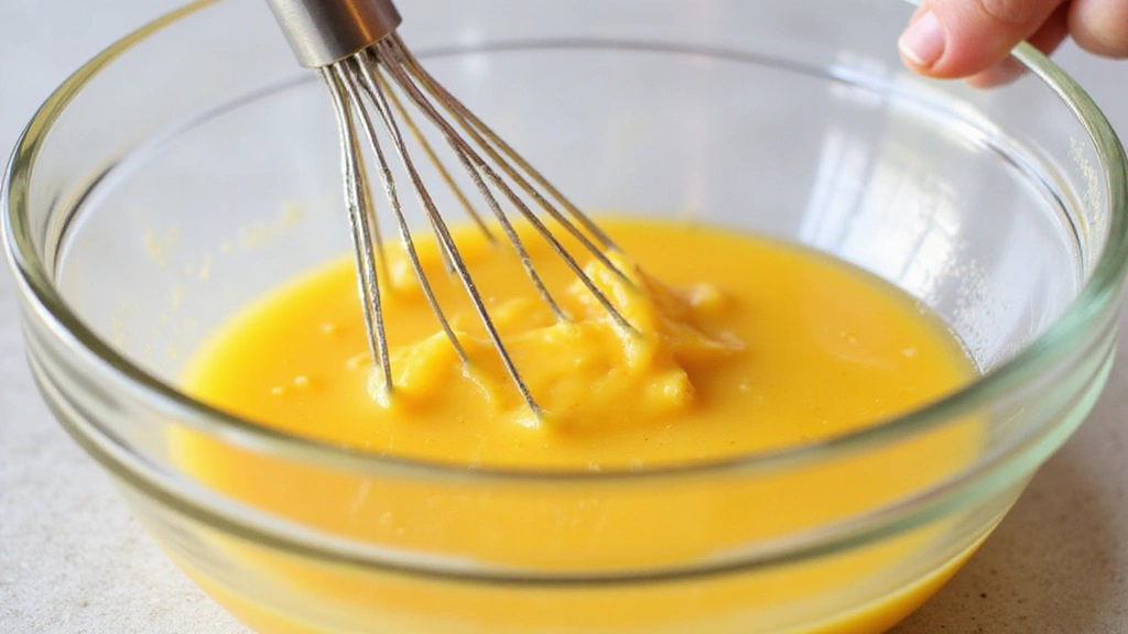 How to Make the Creamiest Homemade Aioli Sauce: A Step-by-Step Guide - Step 3: Combine Egg Yolks and Mustard