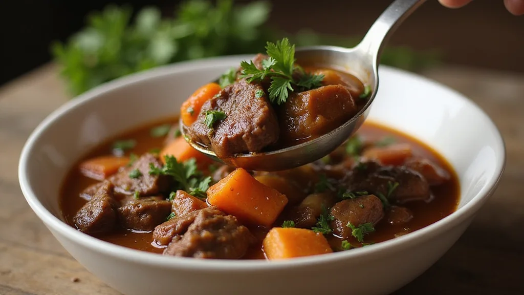 How to Make the Ultimate Crockpot Beef Stew: Hearty and Delicious - Step 8: Serve the Stew