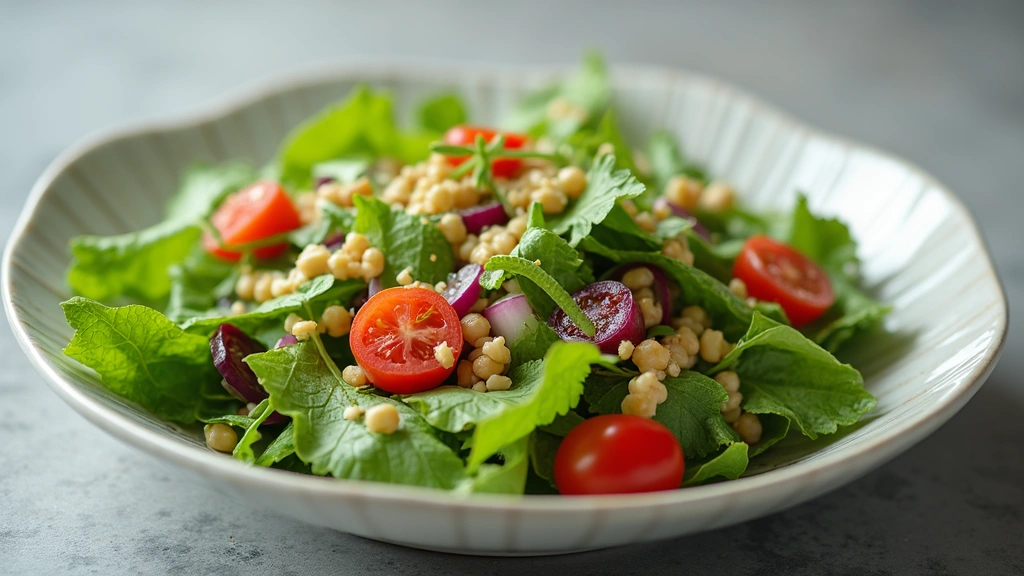 Mediterranean Couscous Salad with Chickpeas and Tahini Dressing - Step 7: Chill the Salad