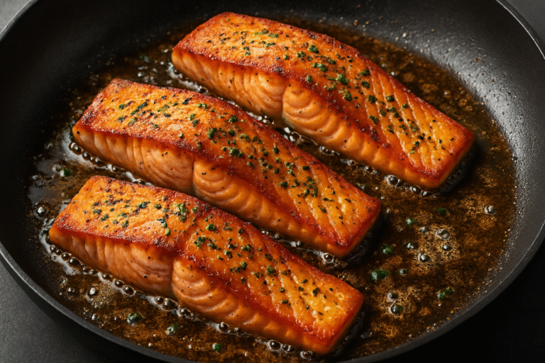 pan seared salmon