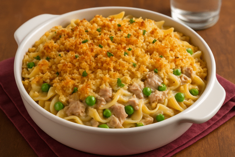 tuna noodle casserole recipe