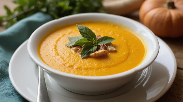 Savory Butternut Squash and Sage Soup: A Cozy Fall Favorite