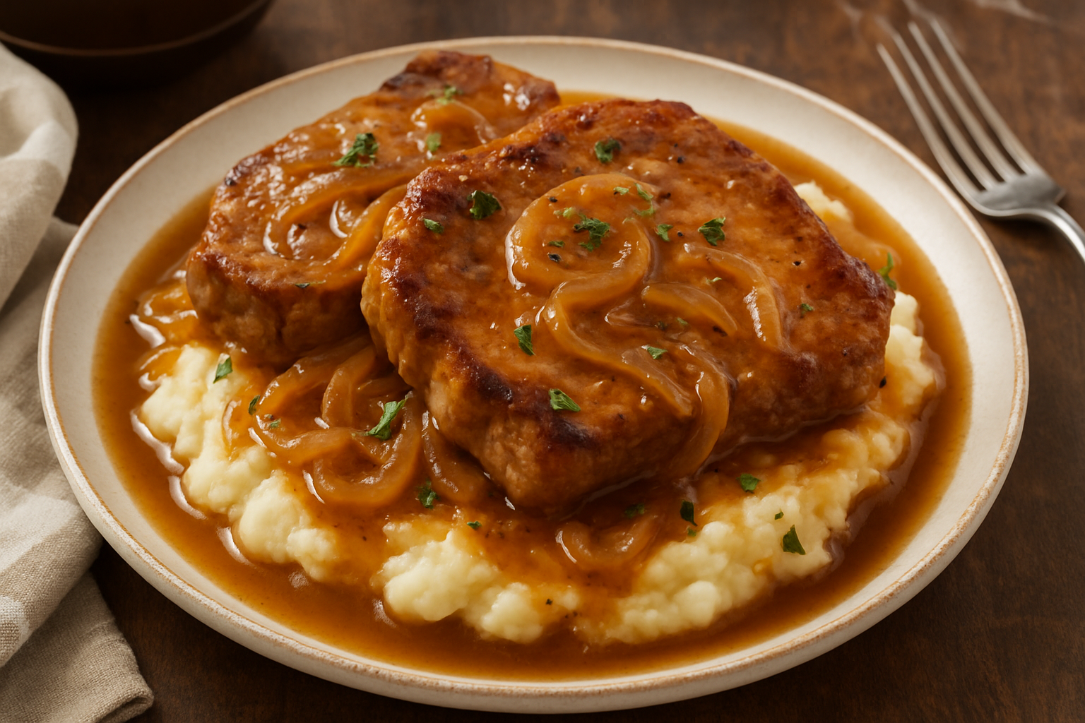 slow cooker pork chops