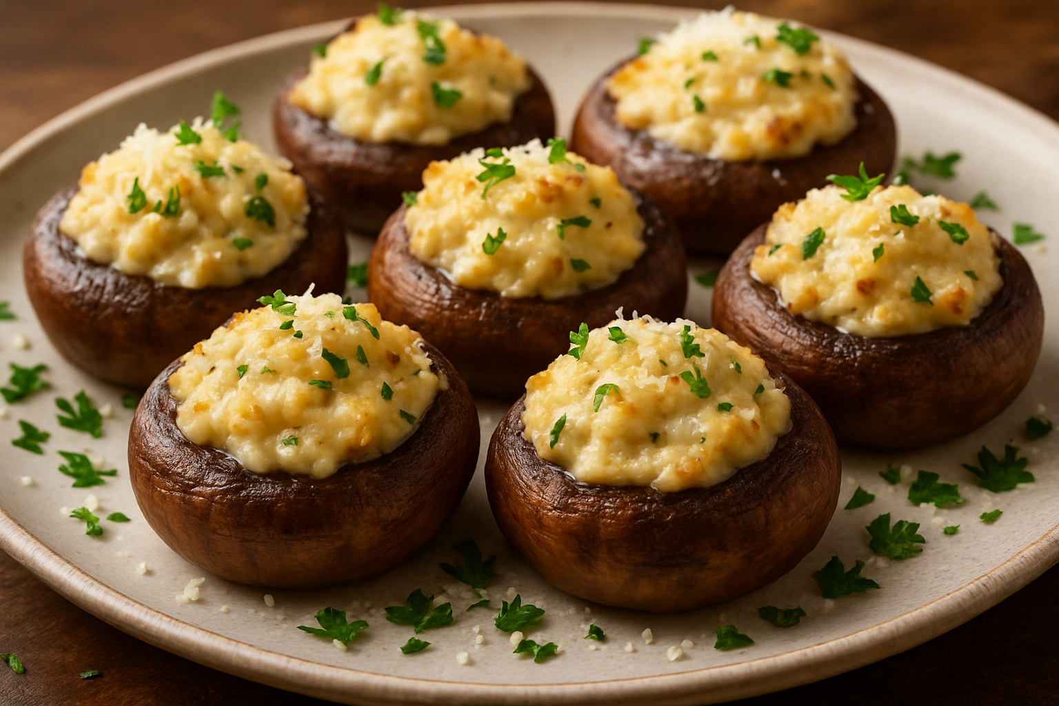 stuffed mushroom recipe