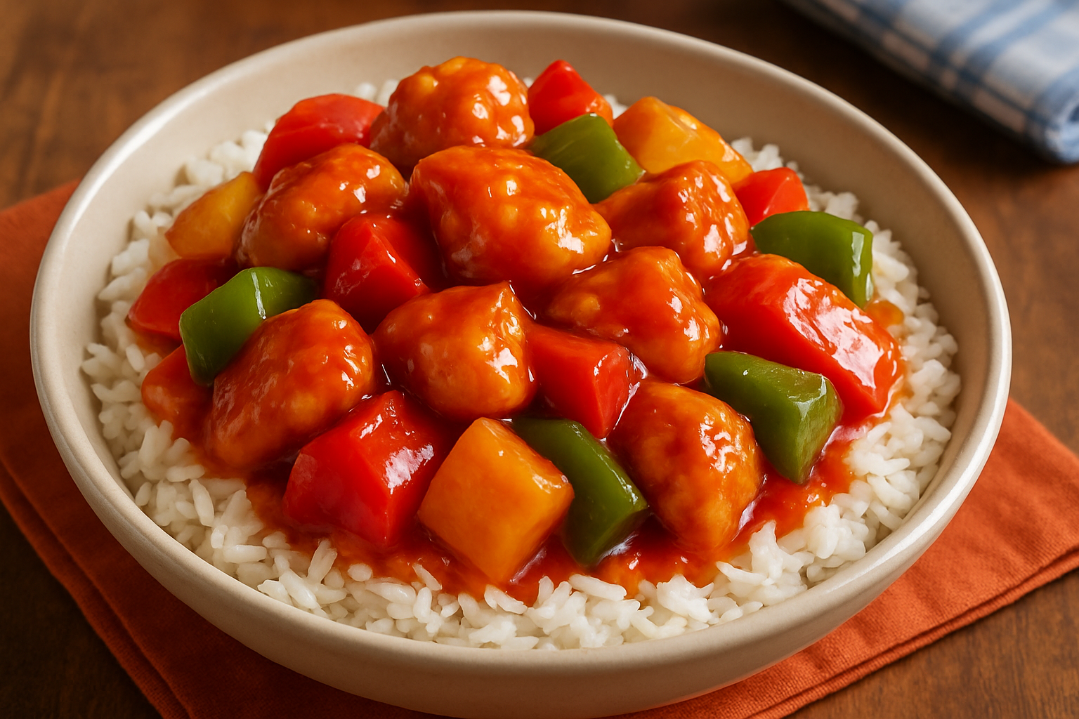 sweet and sour chicken