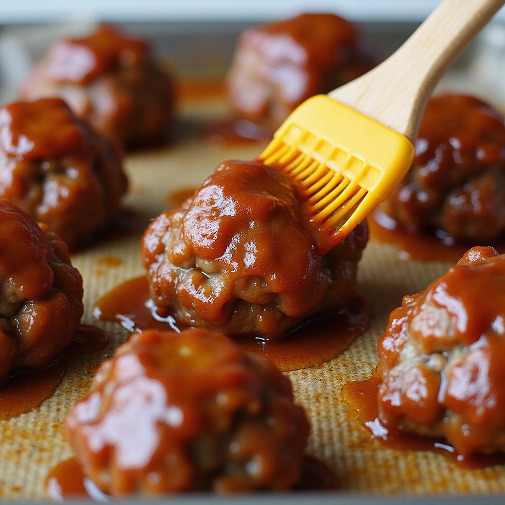Sweet and Spicy Asian Glazed Meatballs: Perfect for Any Gathering - Step 5: Glaze the Meatballs