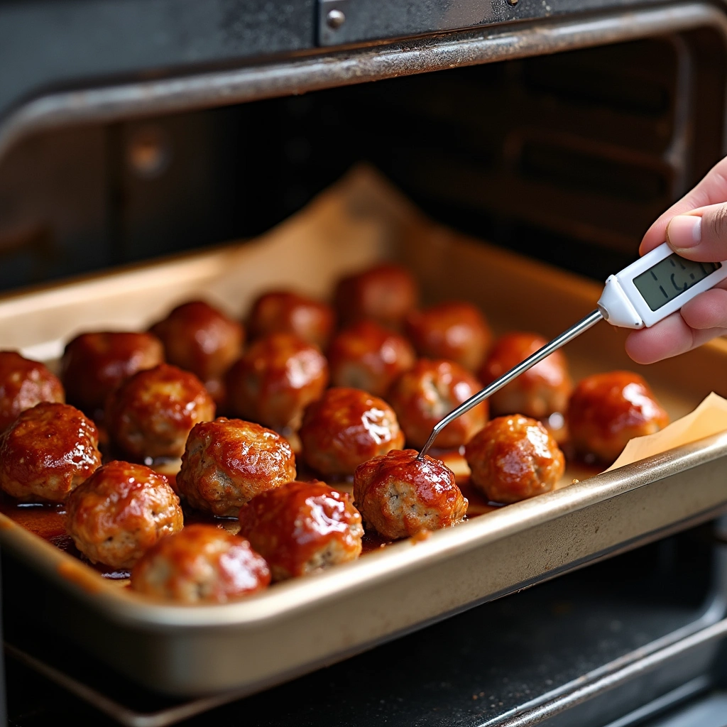 Sweet and Spicy Asian Glazed Meatballs: Perfect for Any Gathering - Step 6: Bake the Meatballs