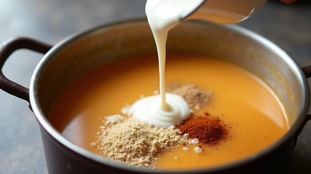 The Ultimate Cream of Broccoli Soup: Comfort in a Bowl - Step 6: Add Cream and Season
