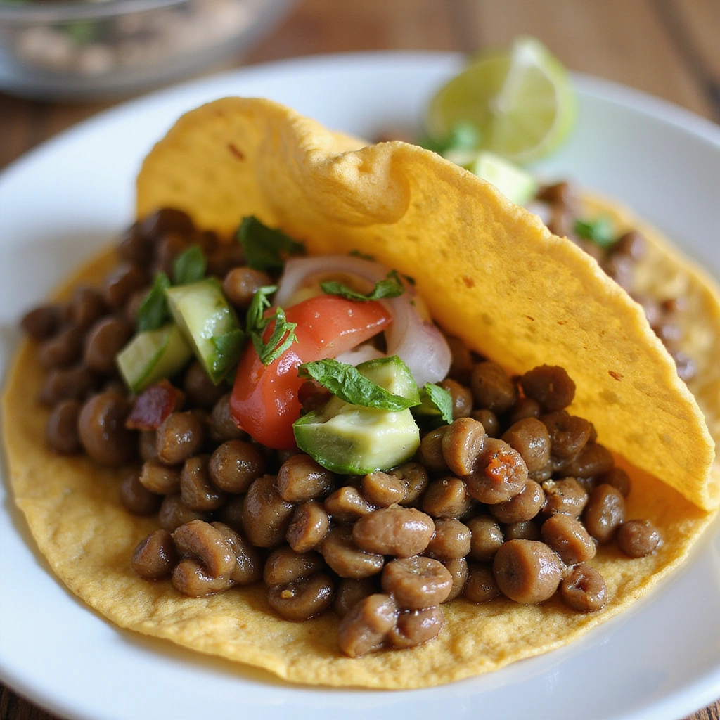 Vegan Lentil Tacos: Quick, Easy, and Satisfying Meal Prep - Step 6: Assemble Tacos