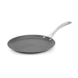 Cuisinart FusionPlus Nonstick Stainless Steel Cookware, 12-Inch Round Griddle Pan with PFAS-Free PURELYSEAR Ceramic Technology, Scratch Proof, Cool Grip Handles, Dishwasher Safe