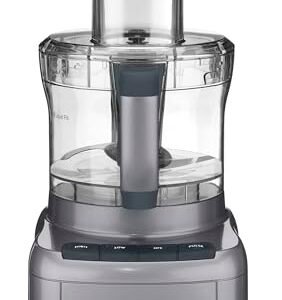 Cuisinart 8 Cup Food Processor, 350-Watt Motor, Gunmetal, FP-8GMP1