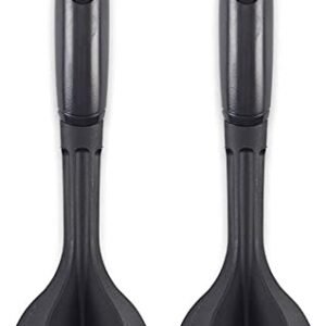 GoodCook Heat-Resistant Nylon Ground Meat Choppers with 5-Blade Heads, Ground Beef and Turkey Mixers and Choppers, Set of 2, Black