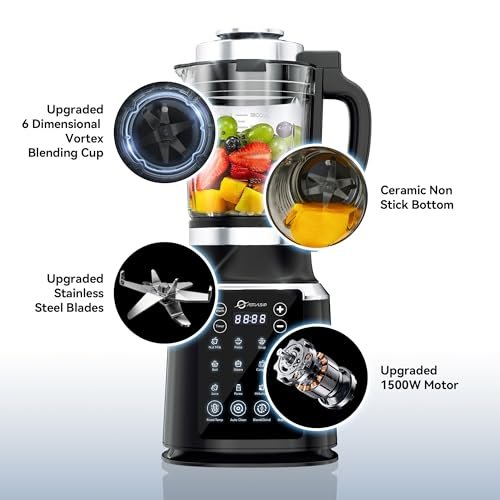 Is the Glass Blender for Kitchen with Tamper Worth It? A Complete Review - Image 3