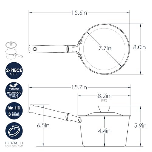 Is the Nordic Ware Cardamom Ceramic Nonstick Saucepan Worth It? Review Inside! - Image 5