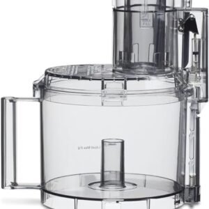 Cuisinart OEM 4-Piece Replacement Work Bowl Assembly Kit for DFP-14 Series – Includes DLC-005AGTXT1 Bowl, DLC-2014SPT1-1 & DLC-2014PT1 Pushers, and DFP-14NWBCT1 Lid – Fits DFP-14 & DLC-7 Models Only