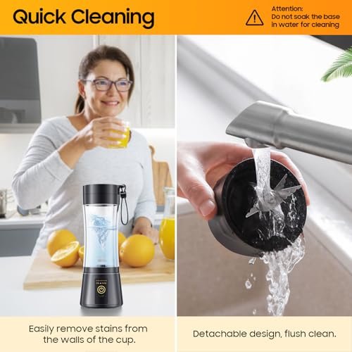 Portable Small Travel Blender Review: Your New Kitchen Must-Have for Smoothies - Image 4