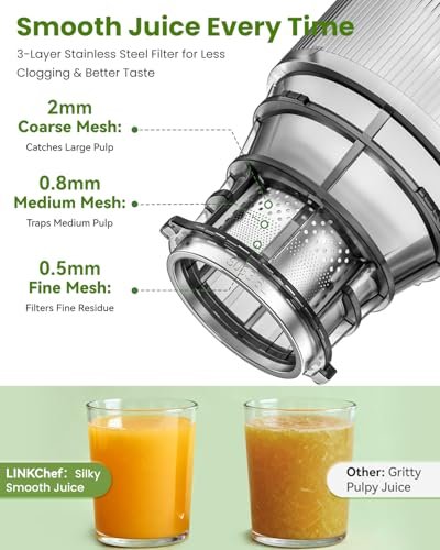 LINKChef Cold Press Juicer Review: A Game-Changer for Home Cooks - Image 6