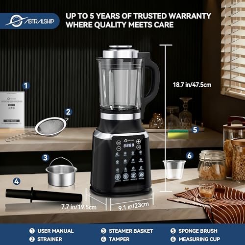 Is the Glass Blender for Kitchen with Tamper Worth It? A Complete Review - Image 2