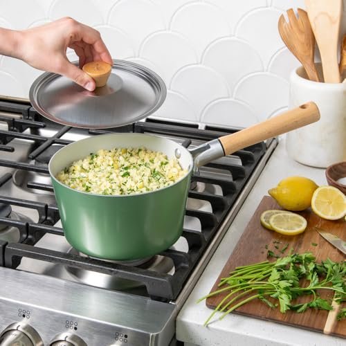 Is the Nordic Ware Cardamom Ceramic Nonstick Saucepan Worth It? Review Inside! - Image 2