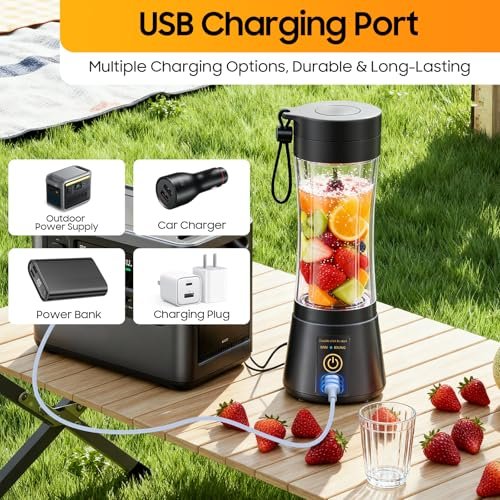 Portable Small Travel Blender Review: Your New Kitchen Must-Have for Smoothies - Image 8