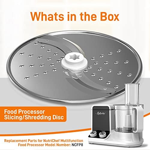 NutriChef Food Processor Slicing/Shredding Disc Review: Essential for Home Cooks - Image 7