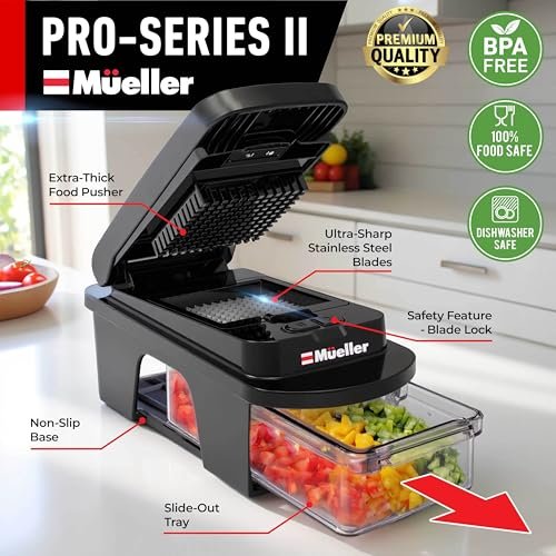 Mueller Ultimate 12 Blade Vegetable Chopper Review: A Cook’s Essential - Image 2