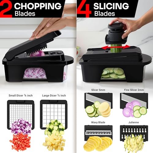 Mueller Ultimate 12 Blade Vegetable Chopper Review: A Cook’s Essential - Image 4