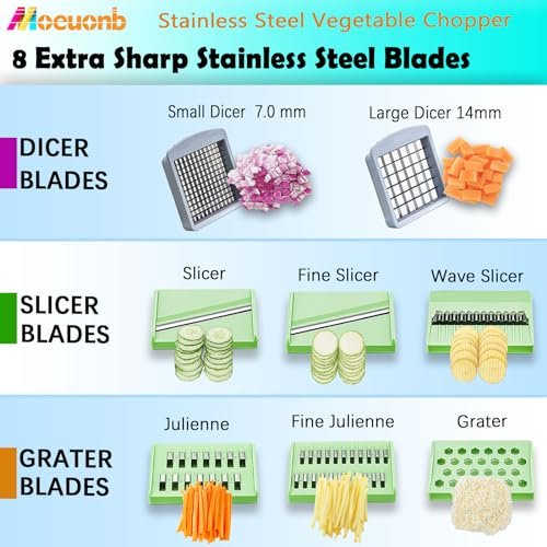All-in-1 Vegetable Chopper with 8 Blades: Is It a Kitchen Must-Have? - Image 7