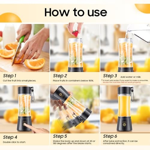 Portable Small Travel Blender Review: Your New Kitchen Must-Have for Smoothies - Image 6