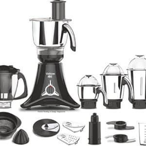 Vidiem ADC All Day Companion Mixer Grinder and Food Processor, slicing, grating, citrus juicing, chopping & kneading 750W 5 Jars Free Service Kit included with UL certified motor110 Volts