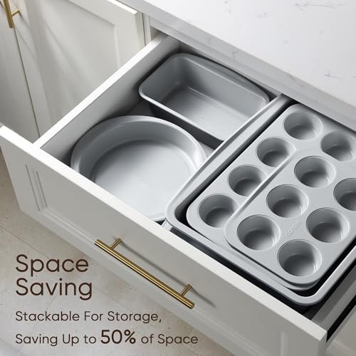 The CAROTE 7-Piece Nonstick Stackable Baking Pans Set Review You Need - Image 7