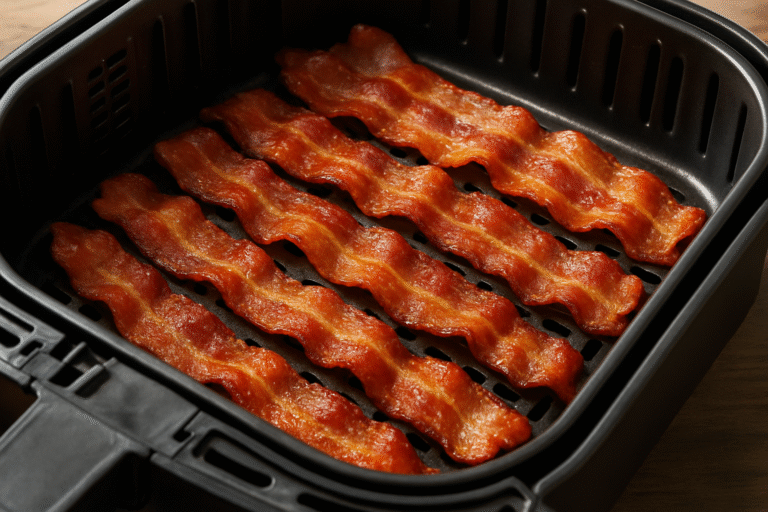air fryer bacon