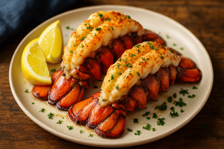 baked lobster tail