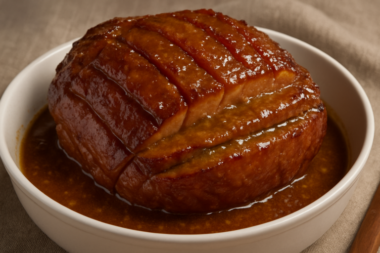 brown sugar mustard glaze for ham