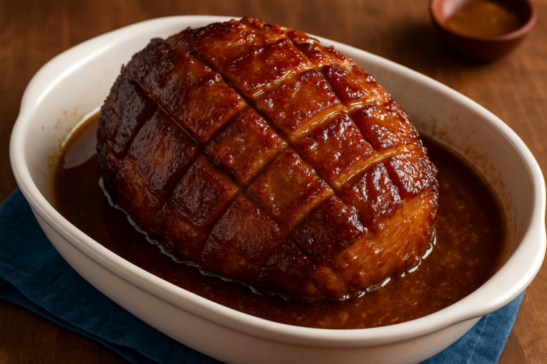brown sugar mustard glaze for ham