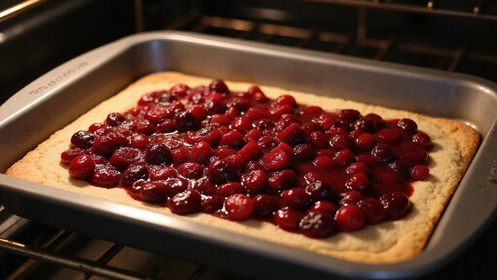 Cranberry Orange Shortbread Bars: A Holiday Cookie Classic - Step 7: Bake the Assembled Bars 1
