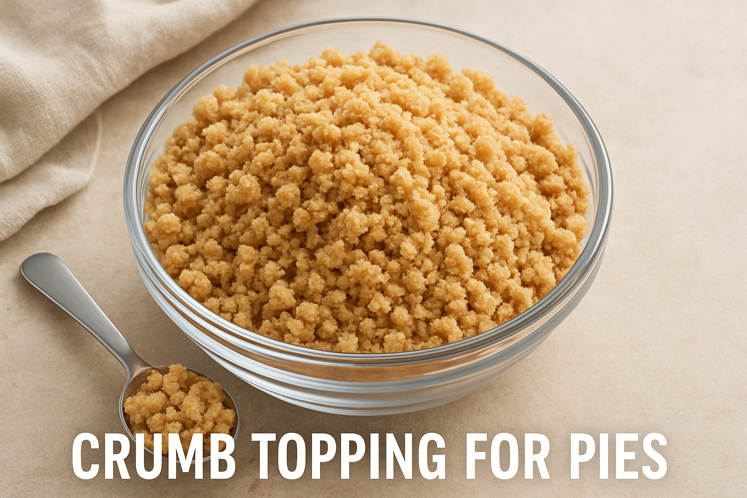 crumble topping for apple pie
