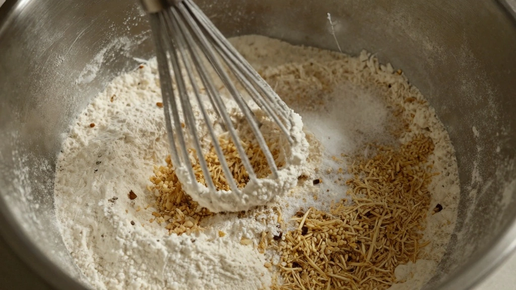 Delicious Cranberry Orange Bread: A Sweet Seasonal Delight - Step 3: Mix Dry Ingredients 1