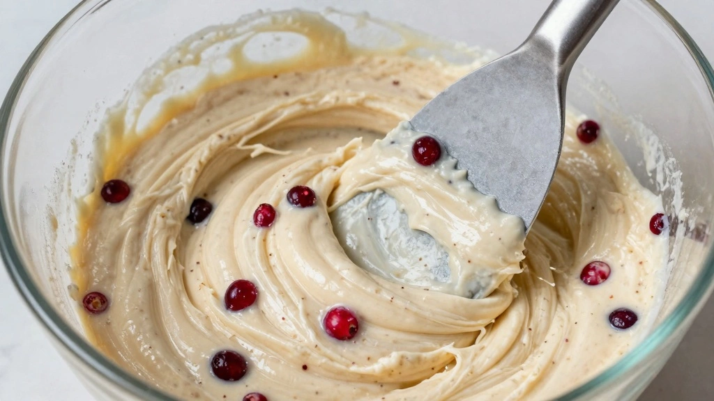 Delicious Cranberry Orange Bread: A Sweet Seasonal Delight - Step 6: Fold in Cranberries 1