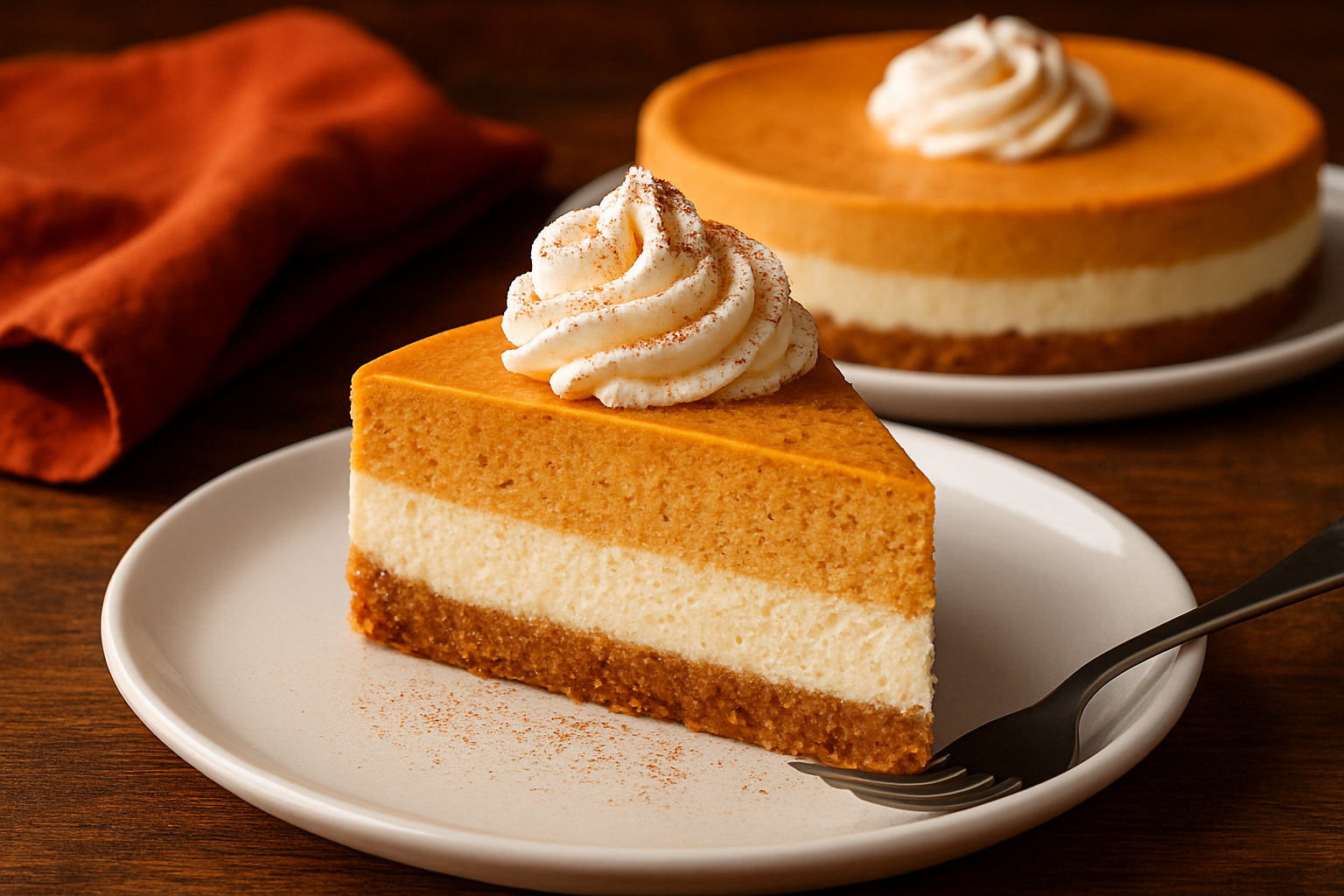 pumpkin cheesecake