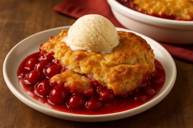 cherry cobbler