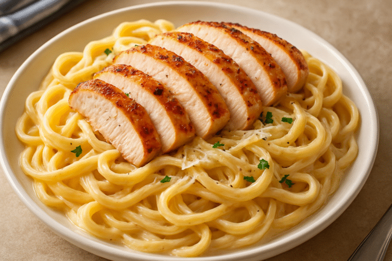 chicken alfredo