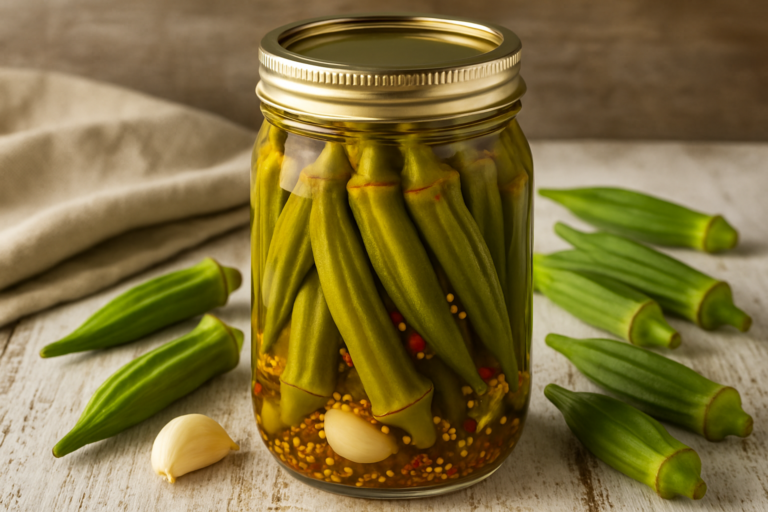 pickled okra