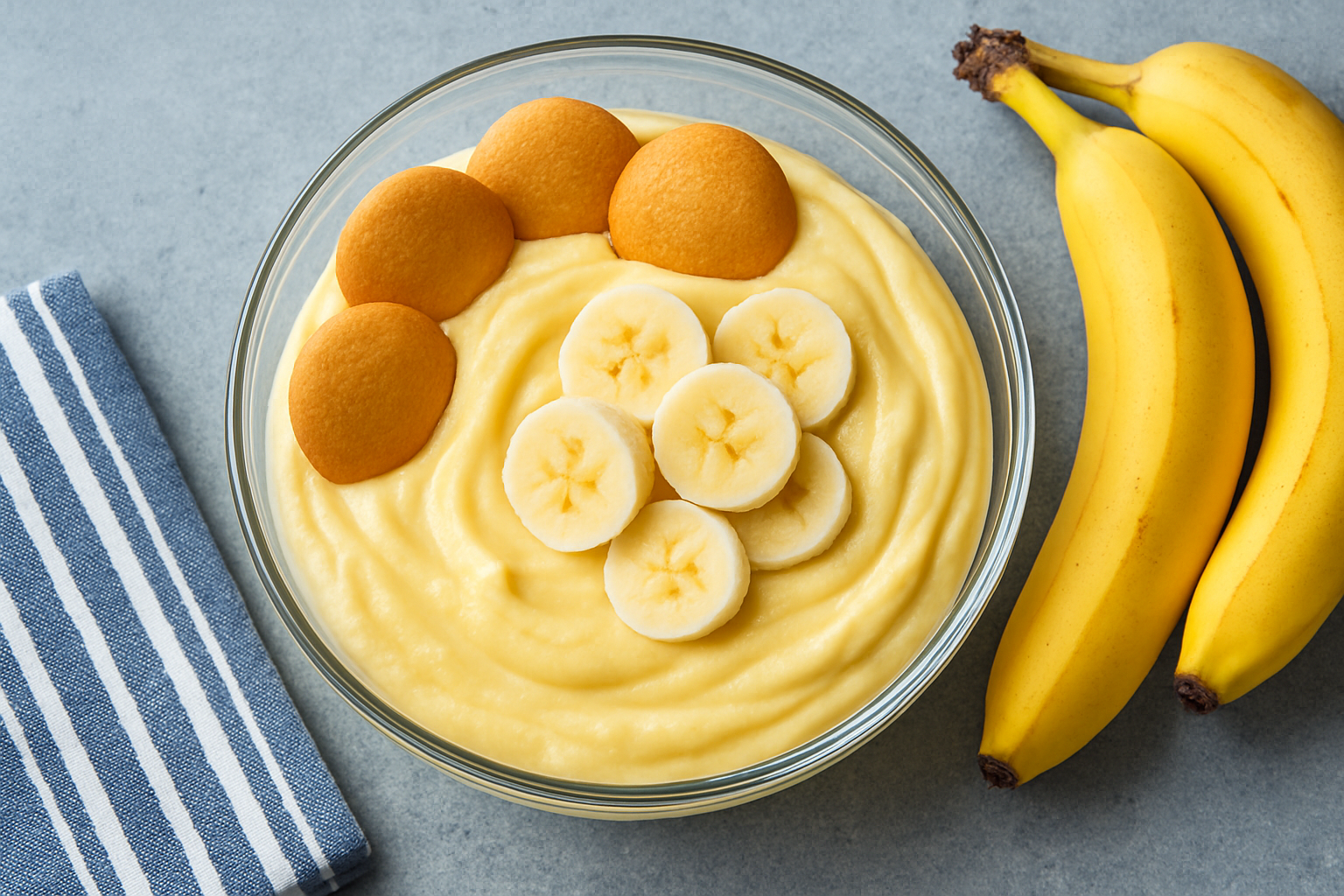 homemade banana pudding