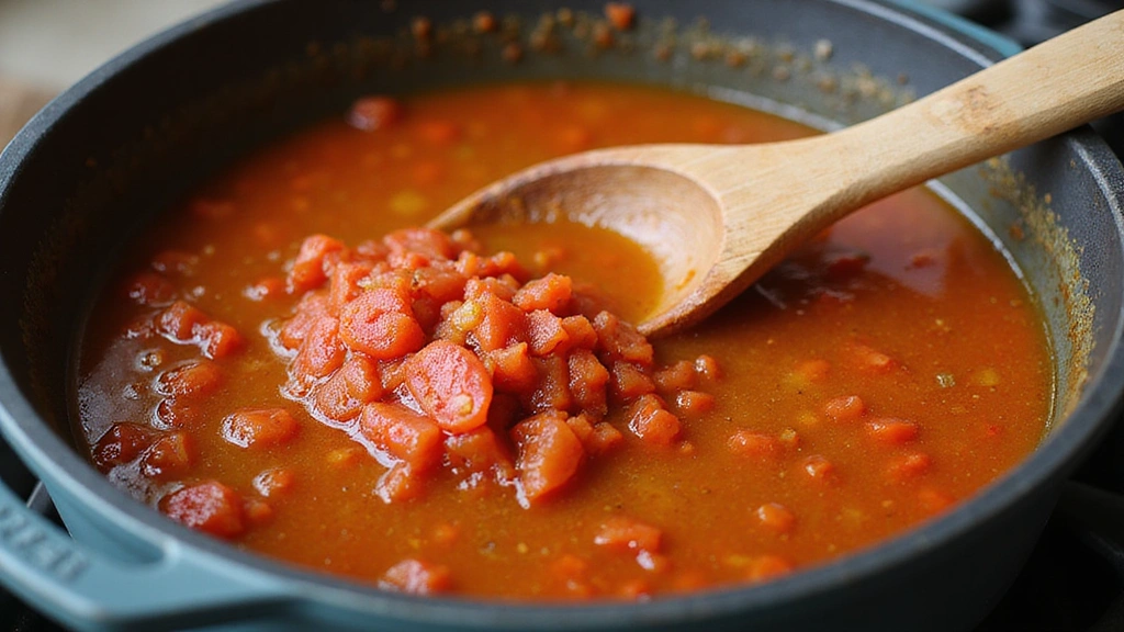 How to Make Delicious Lasagna Soup: A Comforting Twist on a Classic - Step 4: Add Broth and Tomatoes