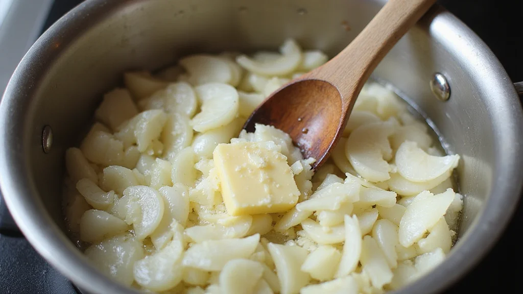 How to Make the Creamiest Old Fashioned Potato Soup: A Hearty Comfort Food - Step 2: Sweat the Onions 1
